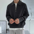 Klassischer Zipped Herrenpullover - Wellington