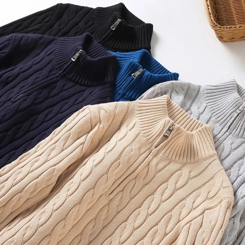 Premium Quarter Zip Sweater