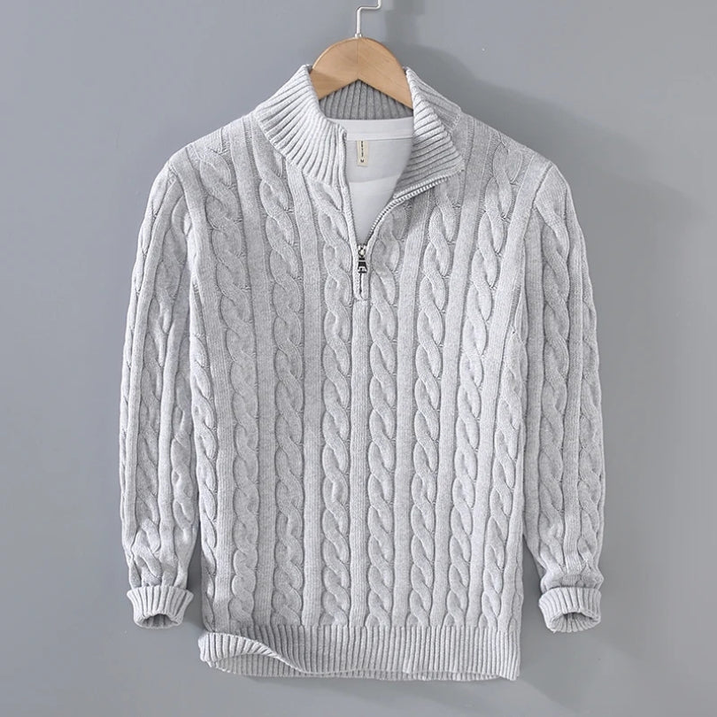 Premium Quarter Zip Sweater