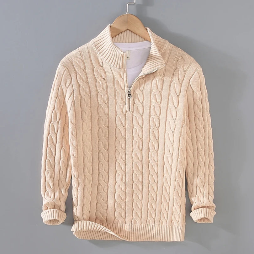Premium Quarter Zip Sweater