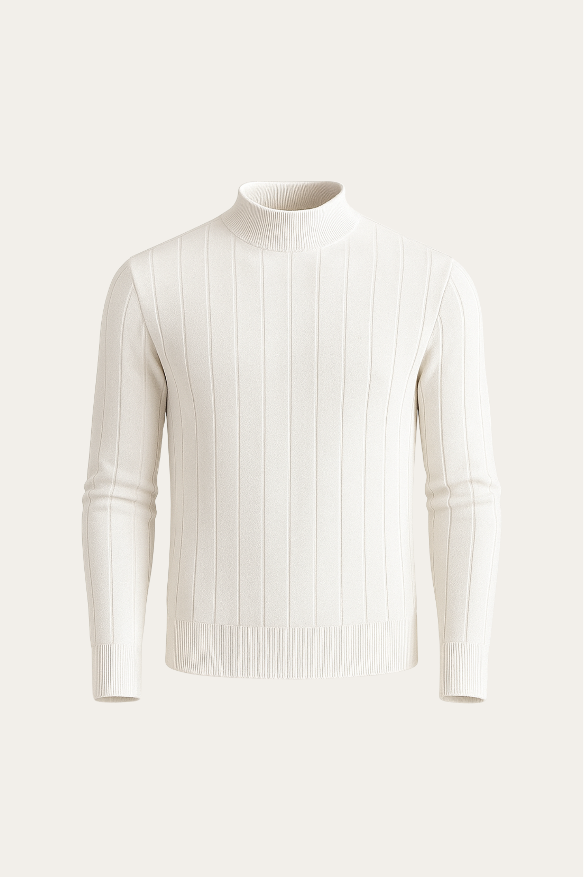 Corani Turtleneck White