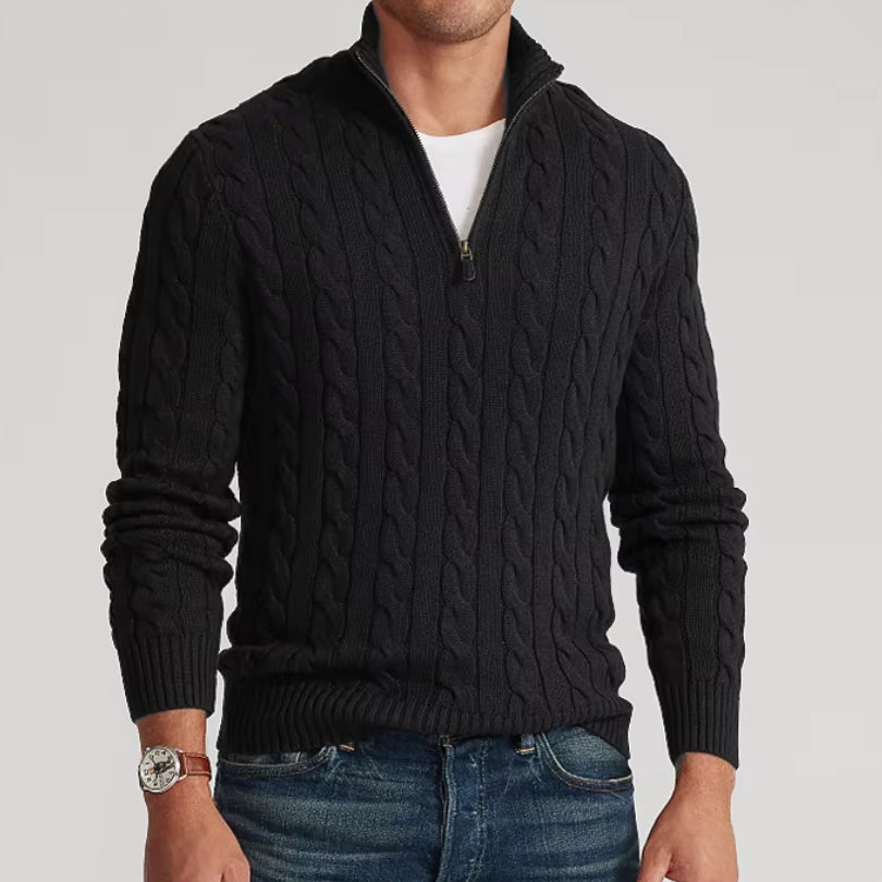 Premium Quarter Zip Sweater