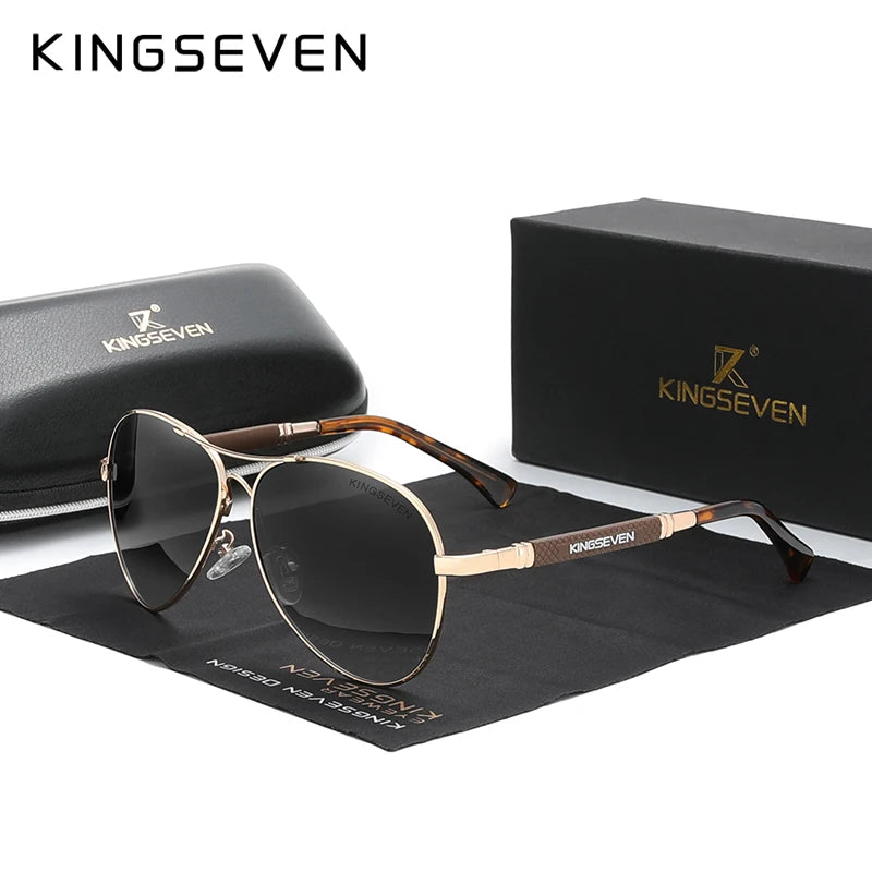 2023 New Trend Quality Titanium Alloy Men'S Sunglasses Polarized Sun Glasses Women Pilot Mirror Eyewear Oculos De Sol
