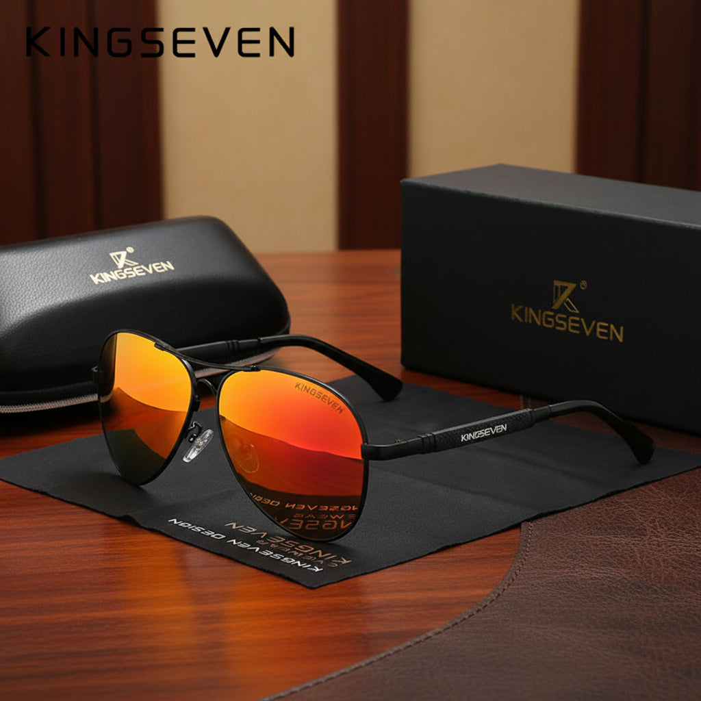 2023 New Trend Quality Titanium Alloy Men'S Sunglasses Polarized Sun Glasses Women Pilot Mirror Eyewear Oculos De Sol