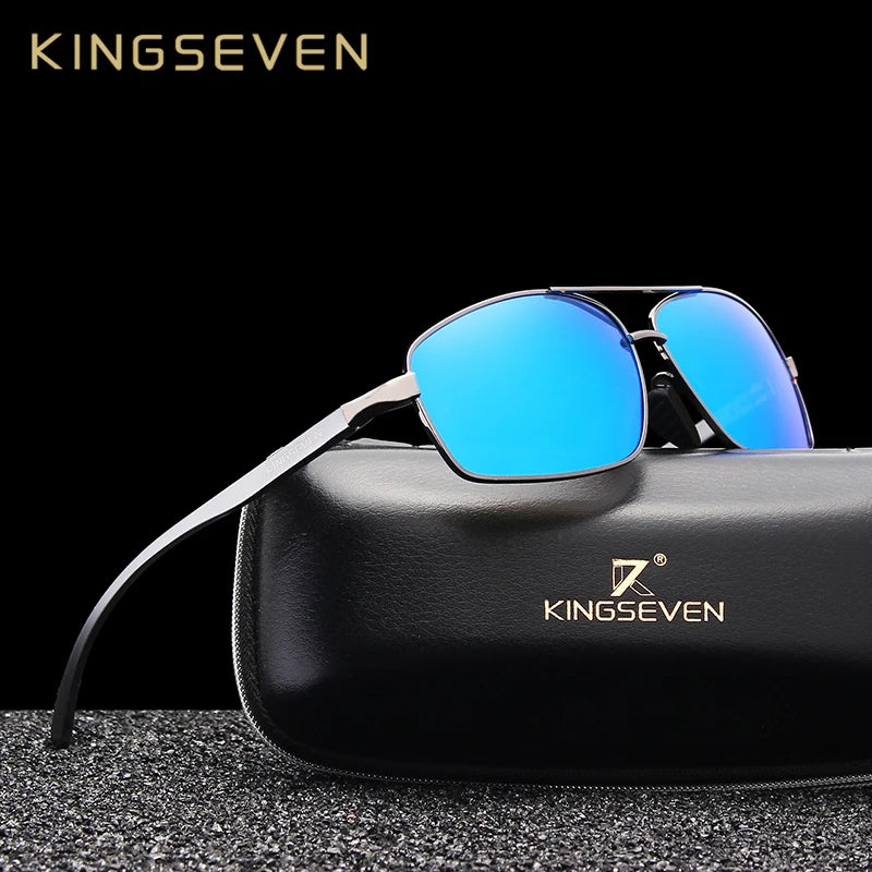 Vintage Retro Brand Designer Men Polarized Sunglasses Square Classic Men Shades Sun Glasses UV400 N7088