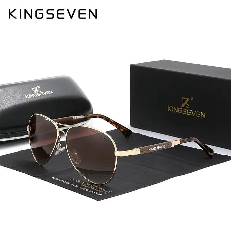 2023 New Trend Quality Titanium Alloy Men'S Sunglasses Polarized Sun Glasses Women Pilot Mirror Eyewear Oculos De Sol
