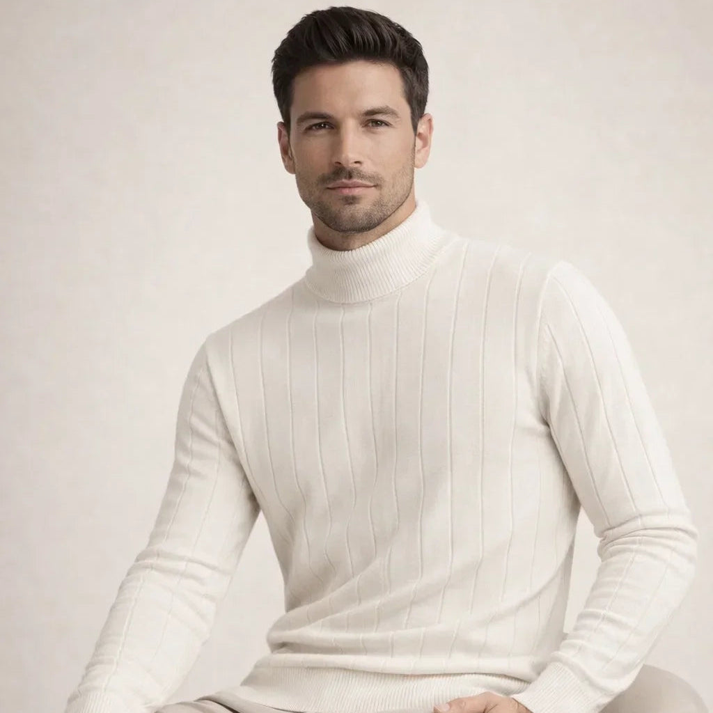 Corani Turtleneck White